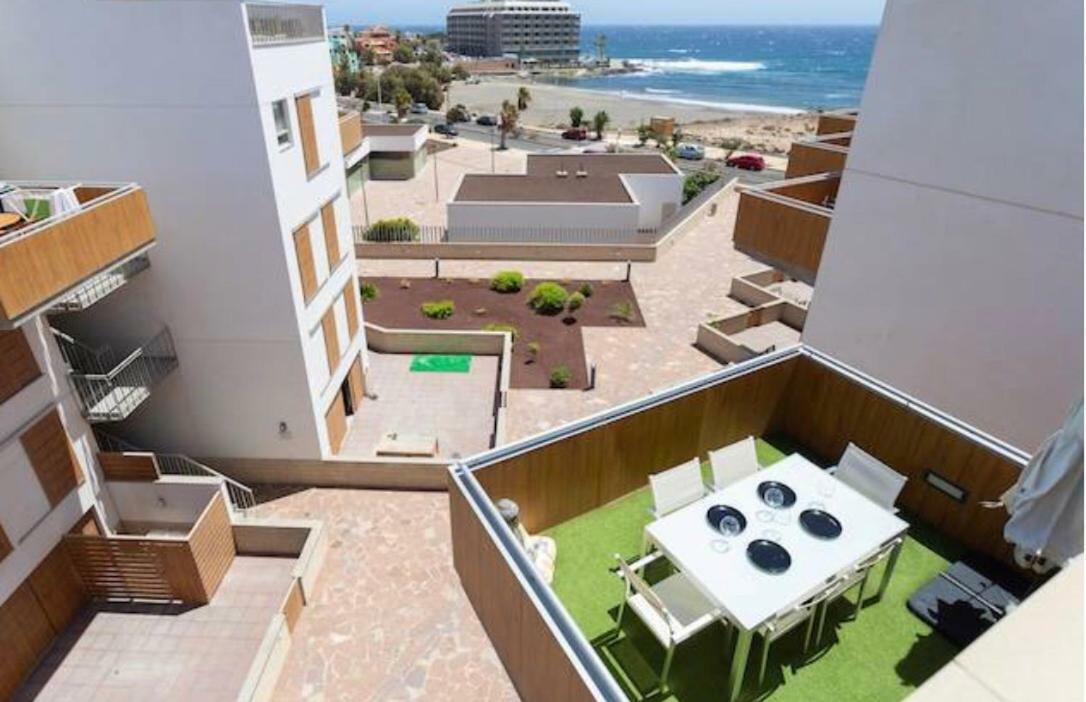 Sea View In With Pool & Private Parking Space Apartment El Médano